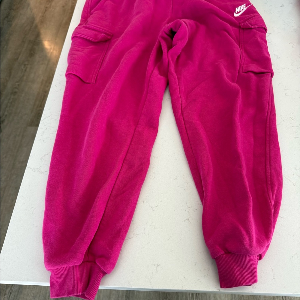 Nike Kids Fuchsia Jogger Pants